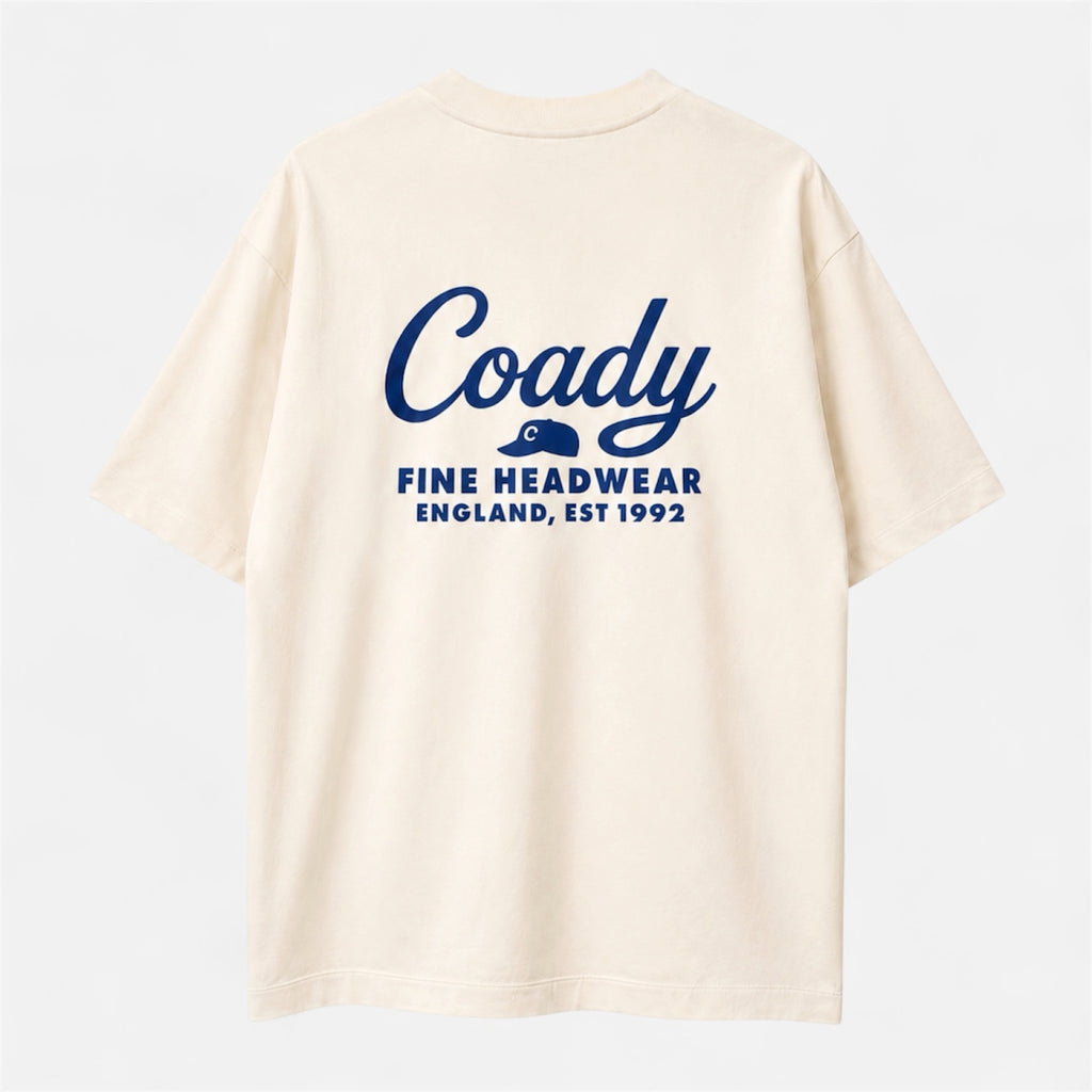 Fine Headwear T-Shirt Cream - COMING SOON